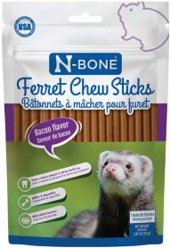 N-BONE Ferret Chew Sticks Bacon Flavor 53g