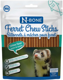 N-BONE Ferret Chew Sticks Salmon Flavor 106g