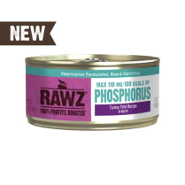RAWZ Cat Phosphorous Turkey Pate 24/5.5oz