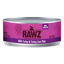 RAWZ Cat 96% Turkey and Turkey Liver 24/155g
