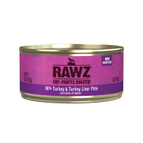 RAWZ Cat 96% Turkey and Turkey Liver 24/155g