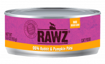 RAWZ Cat 96% Rabbit and Pumpkin Pate 24/155g