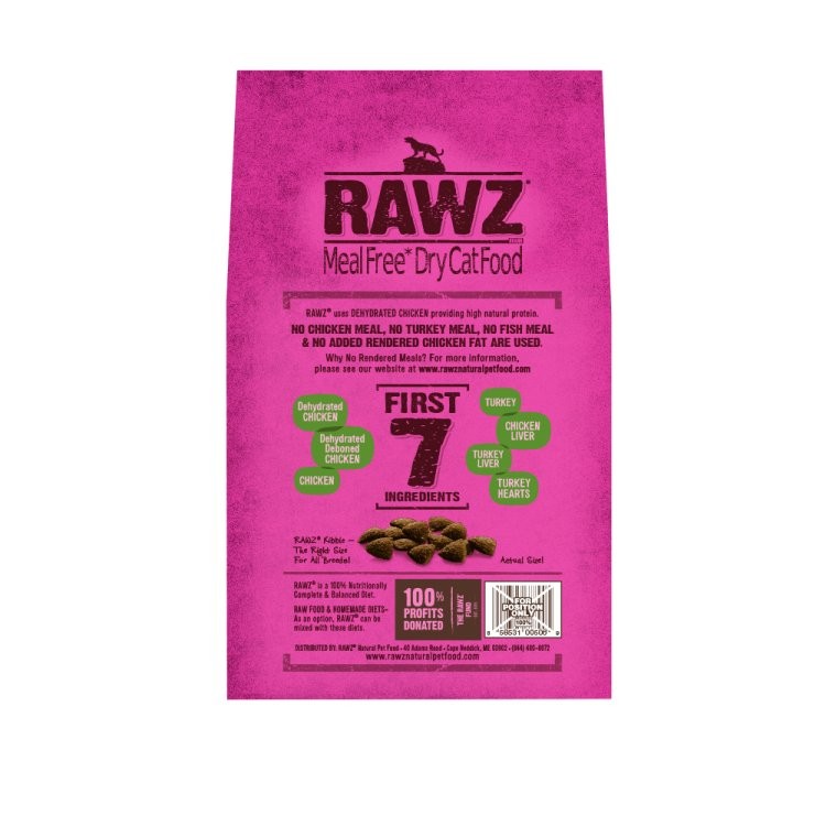 RAWZ Cat Grain-Free Chicken 1.5Kg.