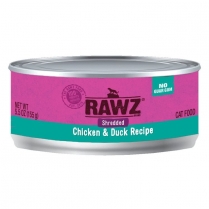 RAWZ Cat Shredded Chicken N Duck 24/5.5oz