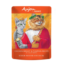 RAWZ AUJOU Cat Chicken Breast N Pumpkin 8/2.46oz