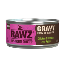 RAWZ Cat Gravy Chicken & Chicken Liver 24/5.5oz