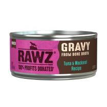 RAWZ Cat Gravy Tuna & Mackerel 24/5.5oz