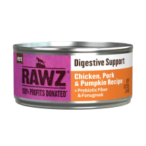 RAWZ Cat Digestive Support Chicken, Pork & Pumpkin 24/5.5oz