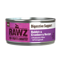 RAWZ Cat Digestive Support Rabbit & Cranberry 24/5.5oz
