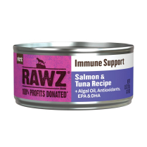 RAWZ Cat Immune Support Salmon & Tuna 24/5.5oz
