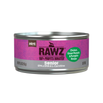 RAWZ Senior Cat Chicken, Green Mussels & Pumpkin 24/5.5oz