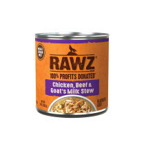 RAWZ Dog Chicken, Beef & Goat’s Milk Stew 12/10oz