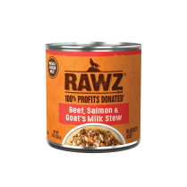 RAWZ Dog Beef, Salmon & Goat’s Milk Stew 12/10oz