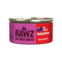 RAWZ Cat 94% Venison with Green Mussels Pate 24/85g