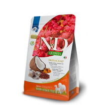 FARMINA ND Dog Quinoa  SKIN+COAT HERRING MED/MAXI 2.5kg