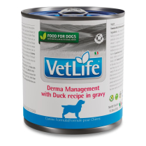 FARMINA VET LIFE Dog Derma Management w/Duck in Gravy 6/300g