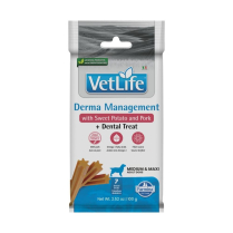 FARMINA VET LIFE Dog Treat Derma Mgt Pork MED/MAXI 100g