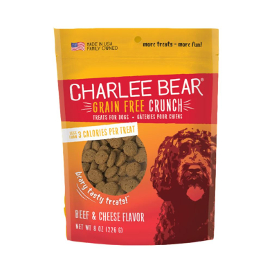 CHARLEE Bear GF Crunch Beef Liver & Cheese 8oz
