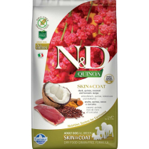 FARMINA ND Dog Quinoa SKIN+COAT DUCK 7kg