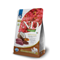 FARMINA ND Dog Quinoa SKIN+COAT VENISON MED/MAXI 7kg