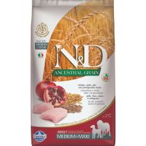 FARMINA ND Dog Ancestral Grain Chicken MED-MAXI 12kg