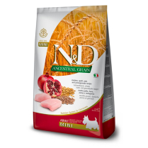 FARMINA ND Dog Ancestral Chicken,Pomegrante MINI Sample/25ct
