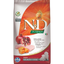FARMINA Pumpkin Puppy Chicken and Pom MED-MAXI 12kg