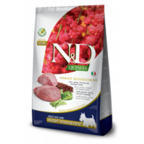 FARMINA N&D Dog Quinoa Weight Management LAMB MINI 2.5kg