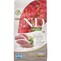 FARMINA Quinoa Cat Duck Broc ASP Neutered 1.5kg