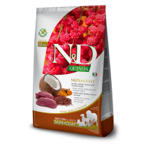 FARMINA ND Dog QUINOA Skin Coat Venison AD MED/MAX 2.5kg