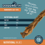 DOGGINSTIX Braided Beef Tripe 12" 15ct