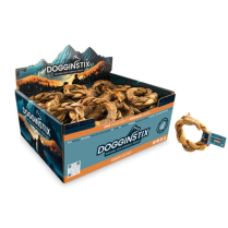 DOGGINSTIX Braided Lamb Collagen Ring 40ct