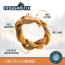 DOGGINSTIX Braided Lamb Collagen Ring 40ct