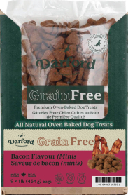 DARFORD Grain Free Bacon Mini PrePacked Bulk 9/1lb