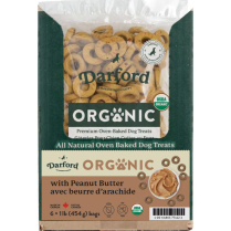 DARFORD Organic Peanut Butter PrePacked Bulk 6/1lb