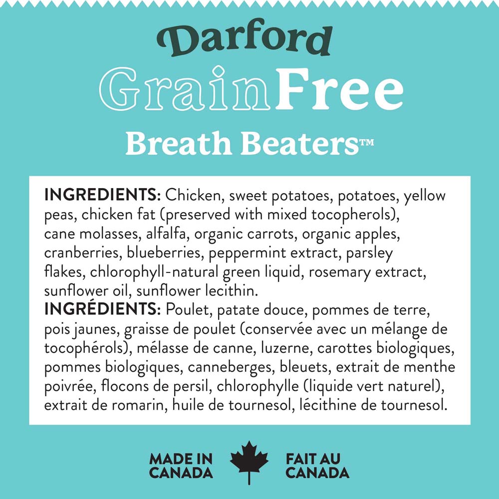 DARFORD Grain Free Breath Beaters 6.8kg