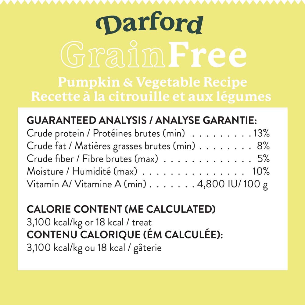 DARFORD Grain Free Baked Pumpkin w/Mixed Veggies 6.8kg