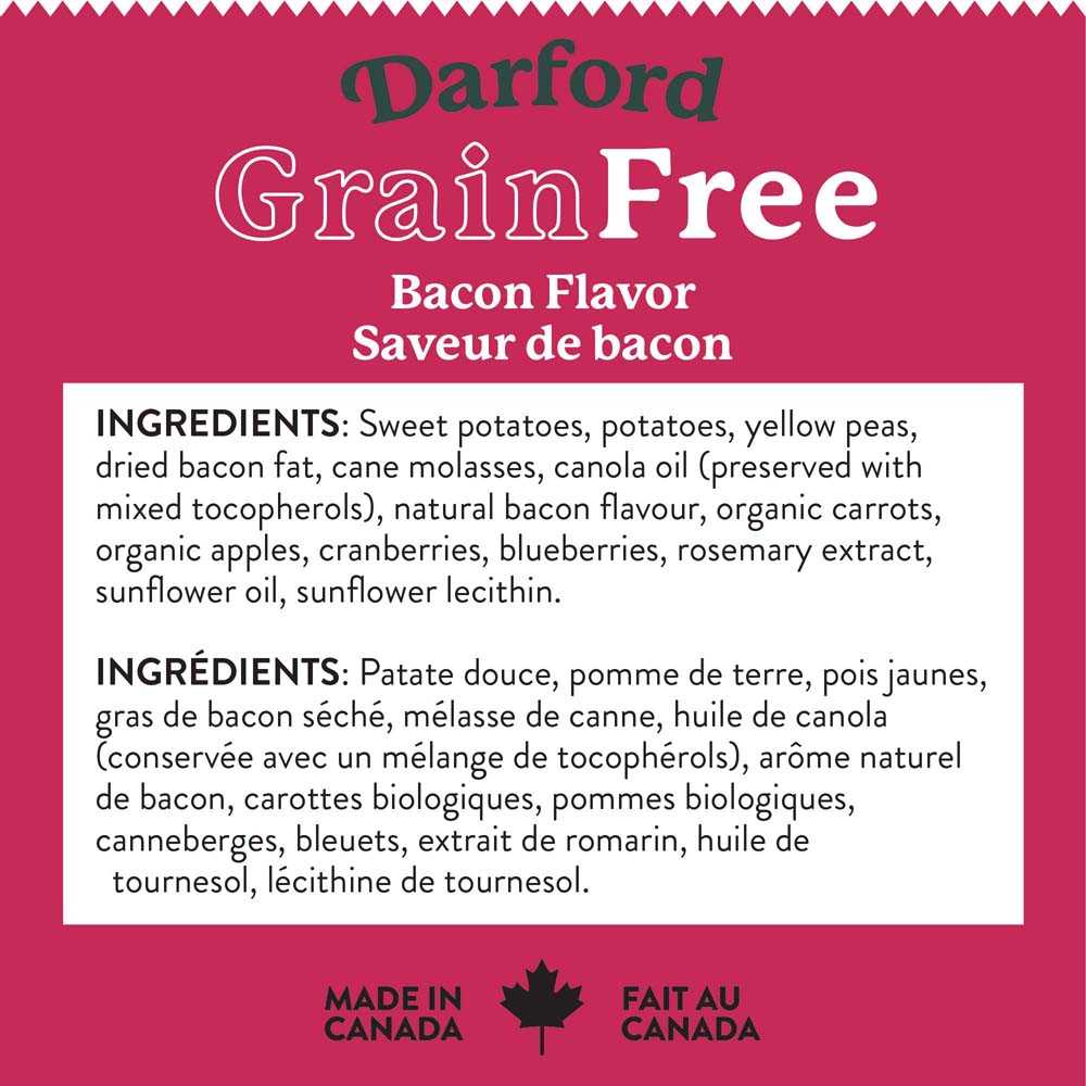 DARFORD Grain Free Tasty Bacon Flavor 6.8kg