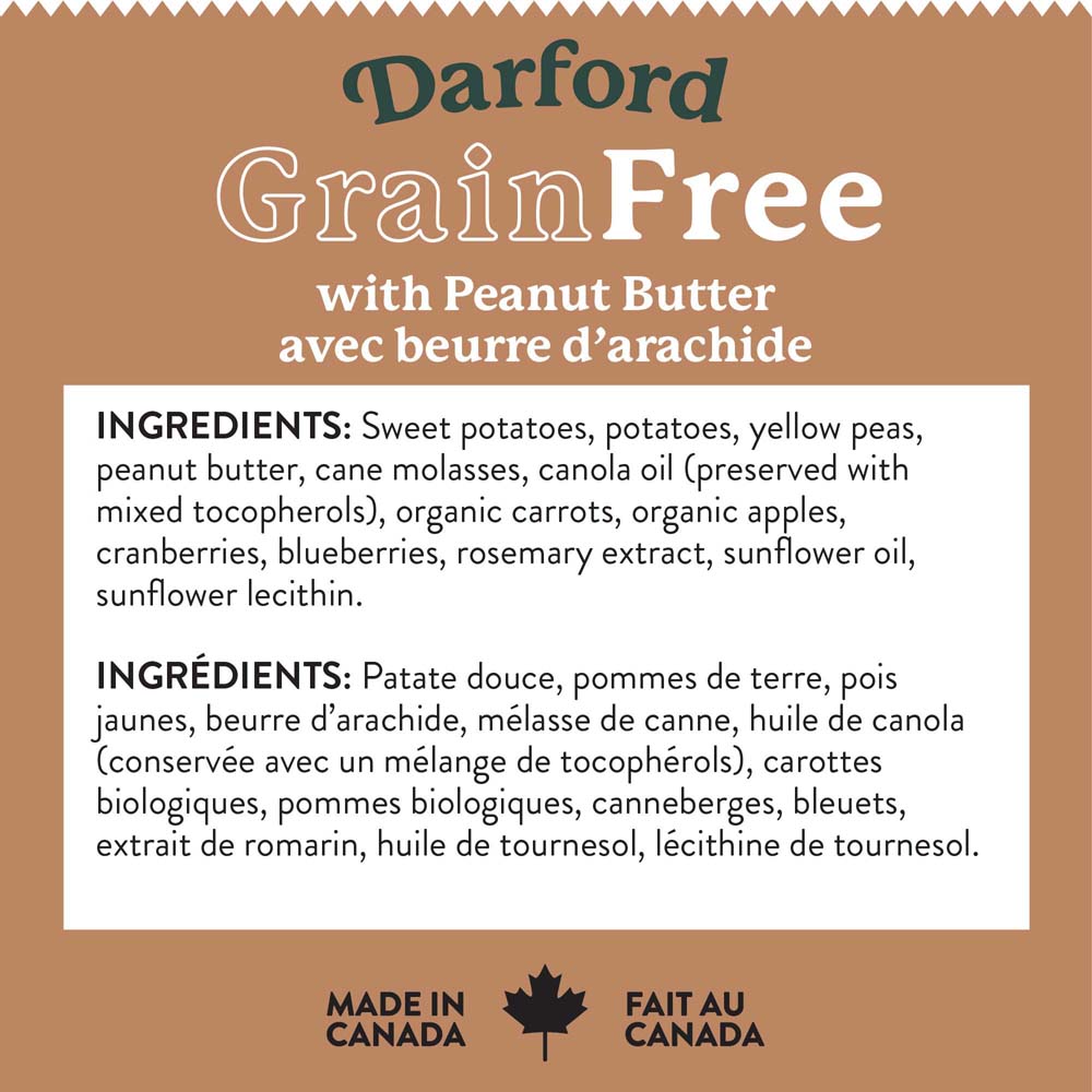DARFORD Grain Free Peanut Butter w/Mixed Veggies 6.8kg