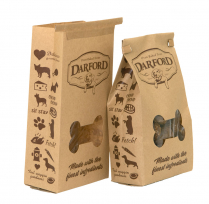DARFORD Kraft Grab N Go Bags 100ct - NEW