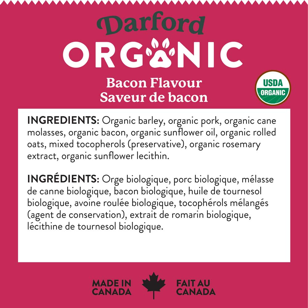 DARFORD Organic Premium Dog Bacon Flavor 5.4kg