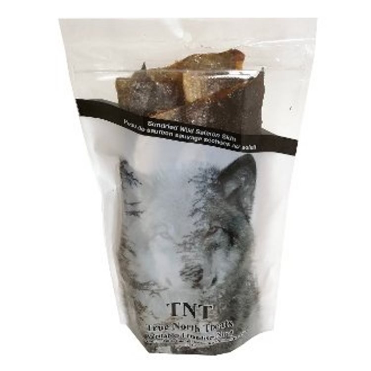 dehydrated salmon skin for dogs