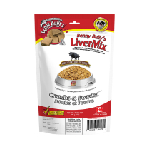 BENNY Bullys Dog Liver Mix Crumbs and Powder 454g