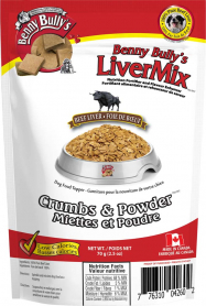 BENNY Bullys Dog Liver Mix Crumbs and Powder 70g