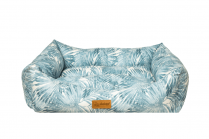 DUBEX MAKARON VR14 Pet Bed Blue Palm Small