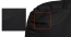 DUBEX DONDURMA VR06 Pet Bed Black/Red X Large