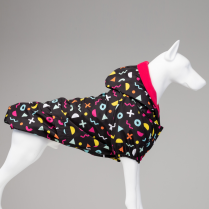 LINDODOGS Joy Polar Fleece Raincoat Size 1