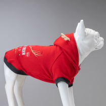LINDODOGS North Deer Red Sweat Size 0