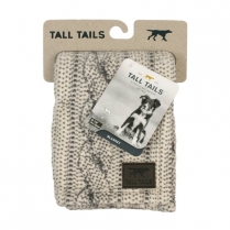 TALL TAILS 30X40 Fleece Blanket, Cable Knit Print