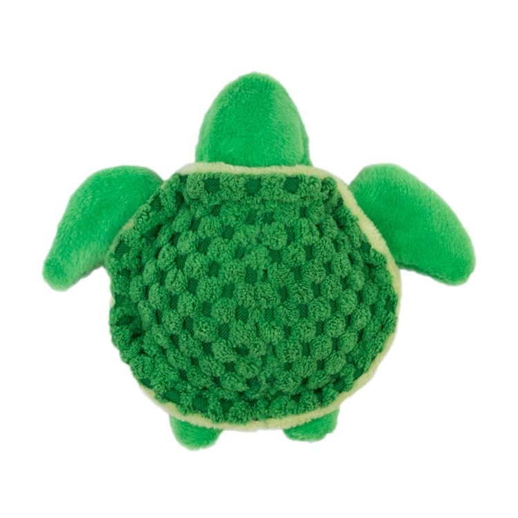 TALL TAILS 4" Plush Turtle Squeaker Toy